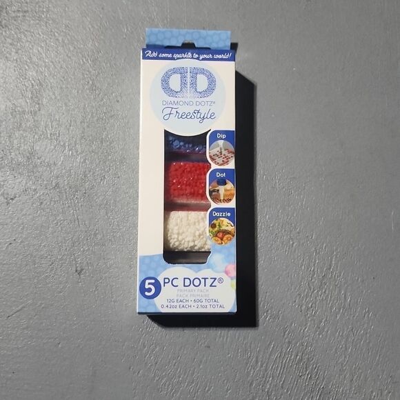 💥5/$25 SALE | BUNDLE TO SAVE | DIAMOND DOTZ FREESTYLE | 5 PACK - Picture 1 of 3